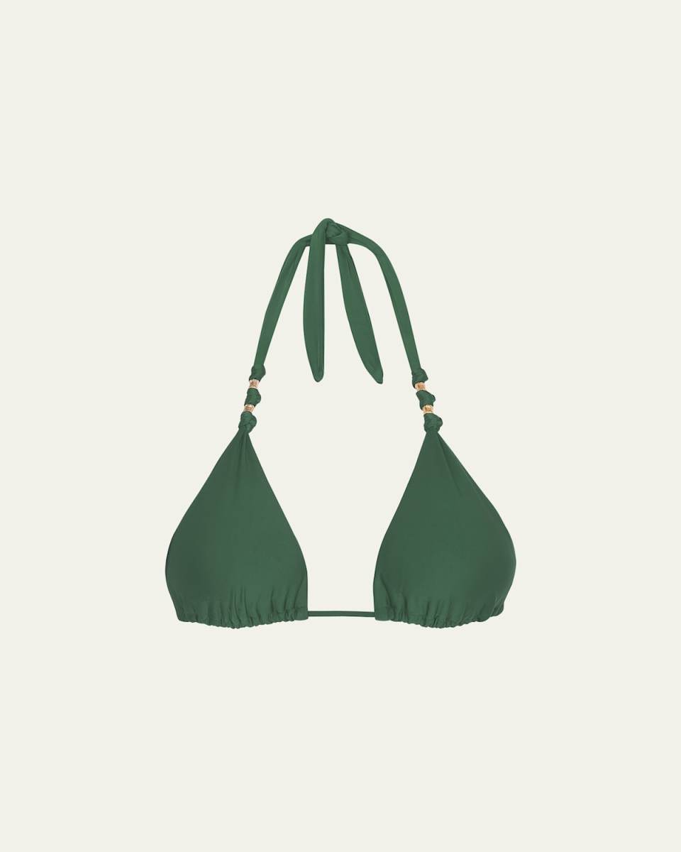 Solid Paula Triangle Bikini Top