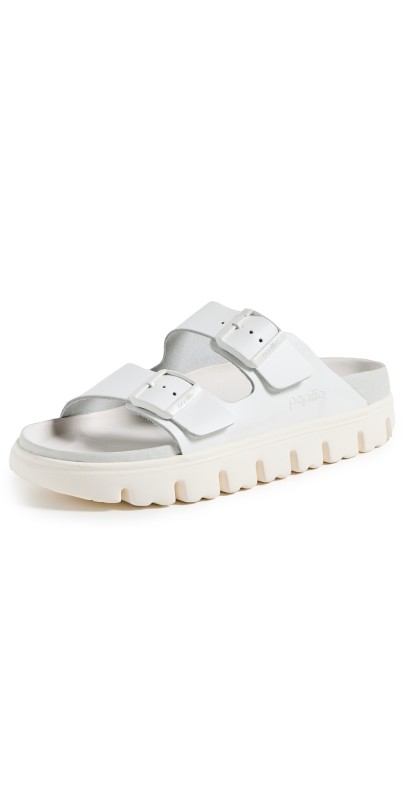 Birkenstock Arizona Chunky Exquisite Sandals White