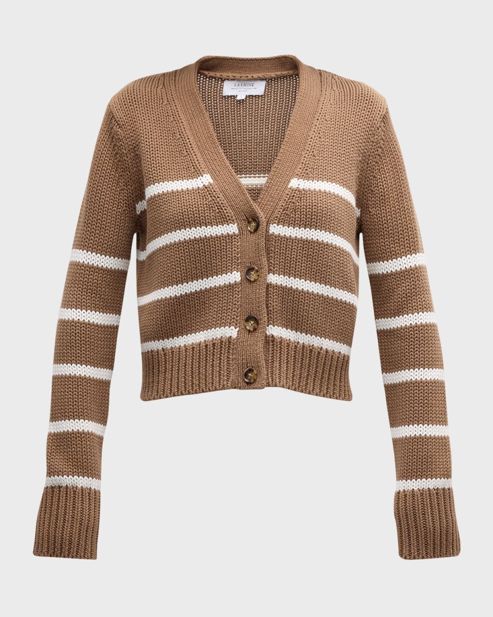 Mini Marina Striped Cardigan
