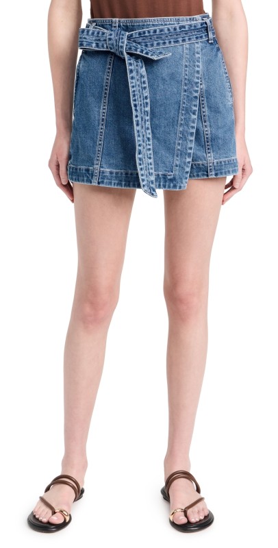 Veronica Beard Jean Agee Skort Bright Lakeshore