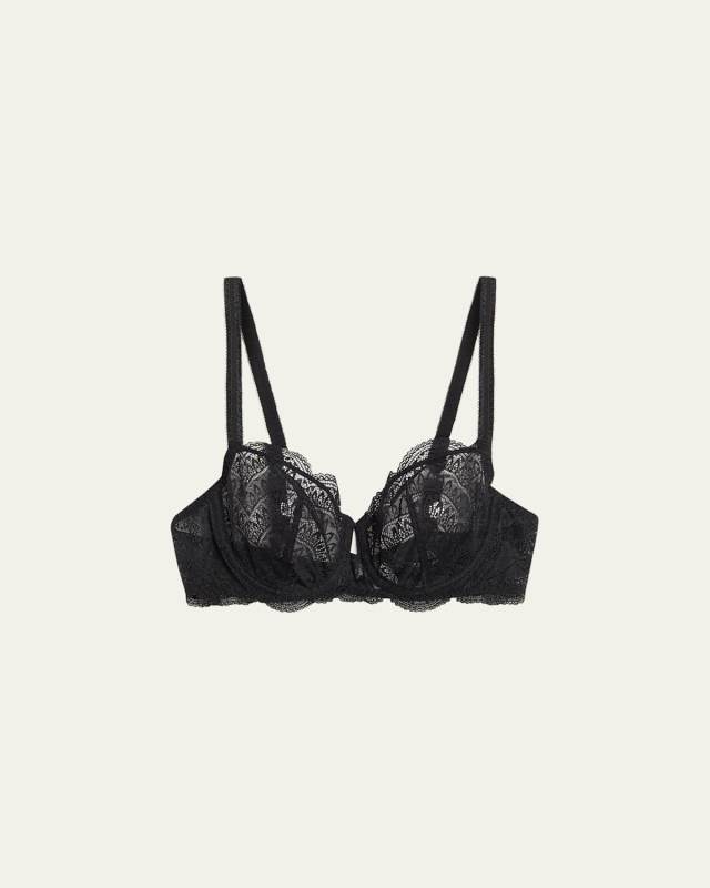 Karma Demi-Cup Convertible Lace Bra