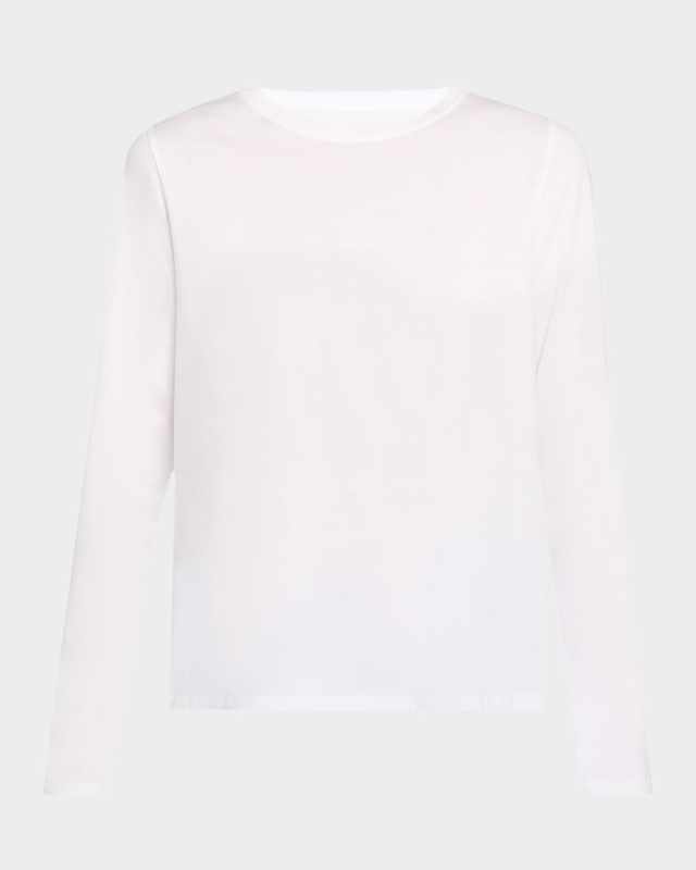 Crewneck Organic Pima Cotton Jersey T