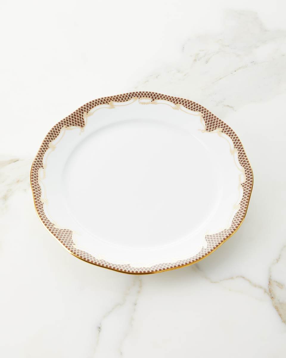 Patterned Porcelain Charger Plate