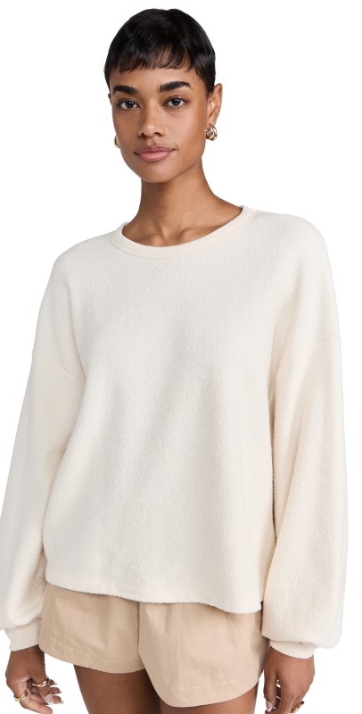 American Vintage Bobypark Sweatshirt Ecru