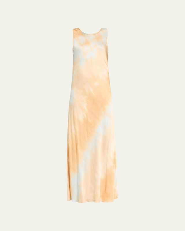 Amana Tie-Dye Maxi Slip Dress