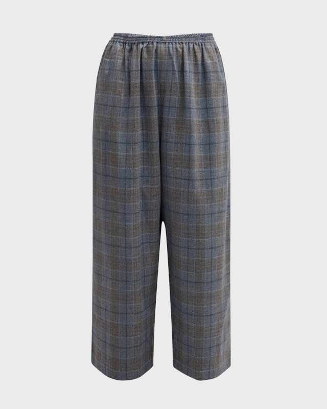 Plaid Japanese Trousers