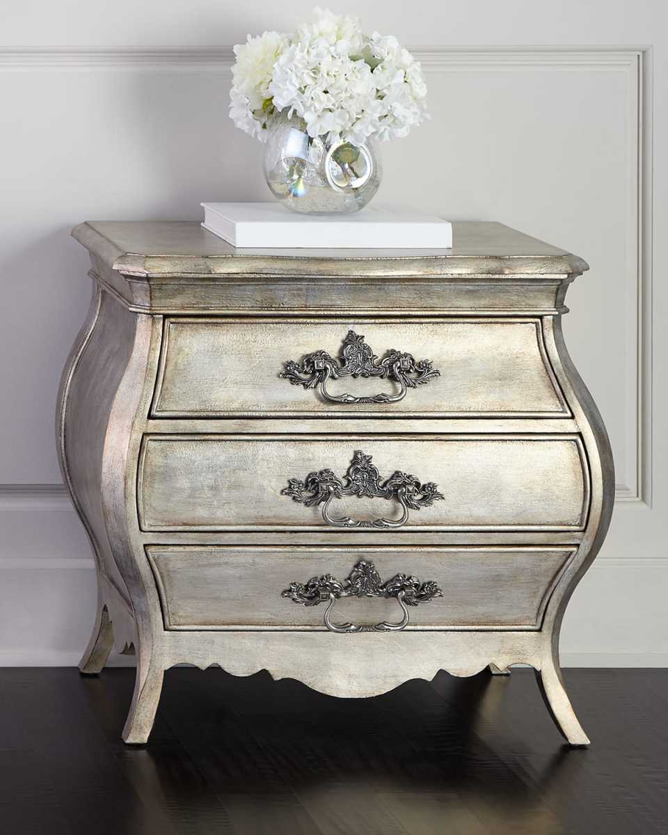 Hadleigh Three-Drawer Nightstand