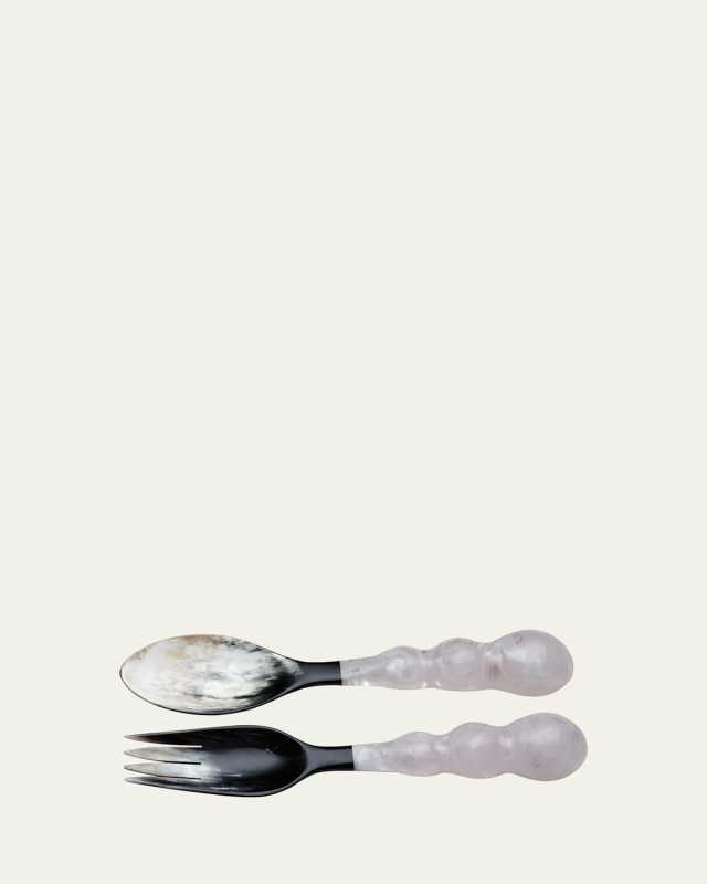 Mardi Gras Servers, White
