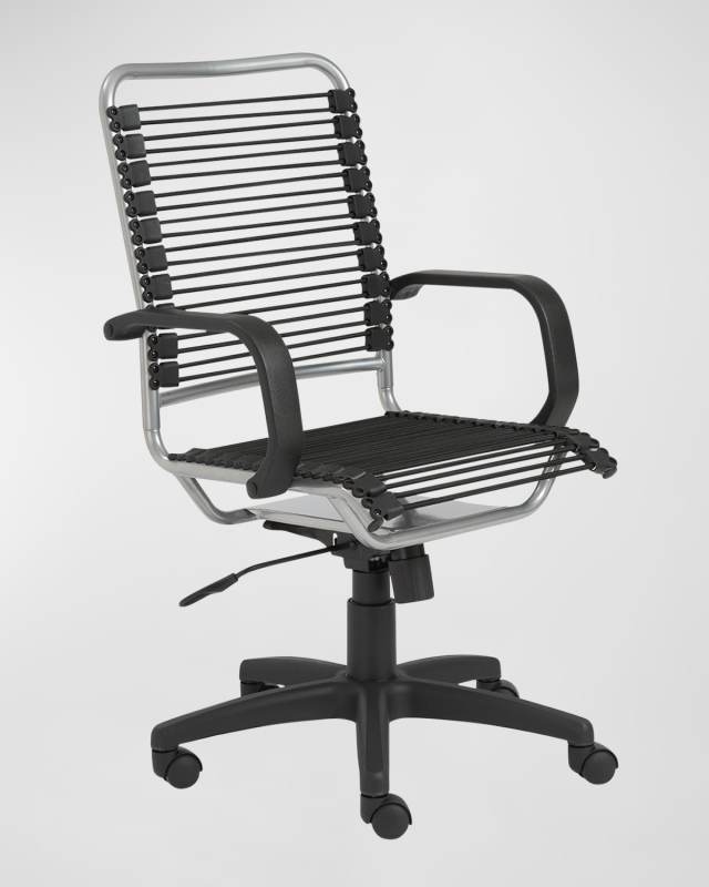 Bradley Black High Back Bungie Office Chair