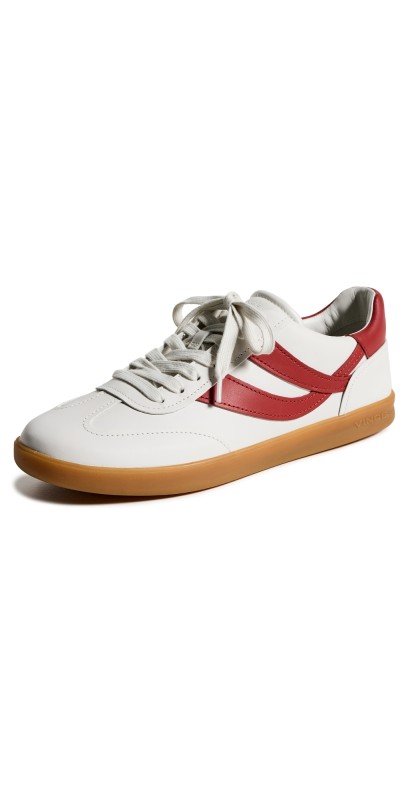 Vince Oasis-M Sneakers Chalk White/Deep Ruby