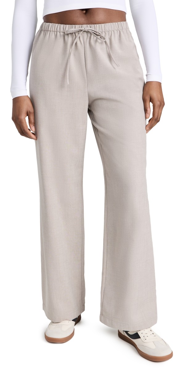 Reformation Olina Pants Natural
