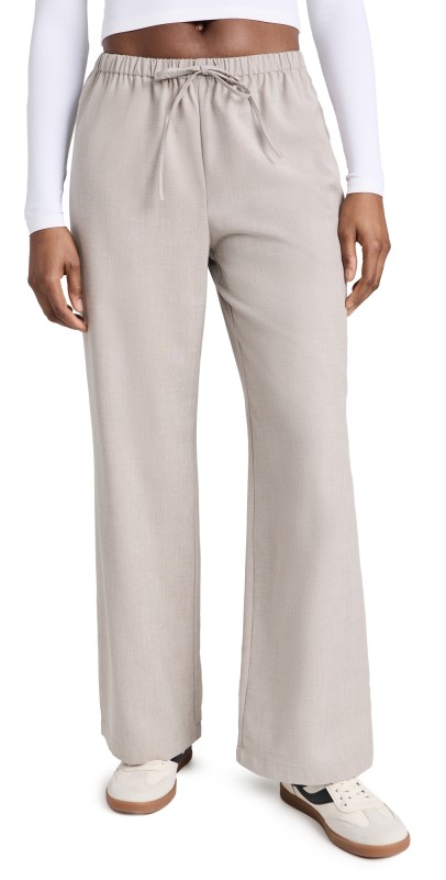 Reformation Olina Pants Natural