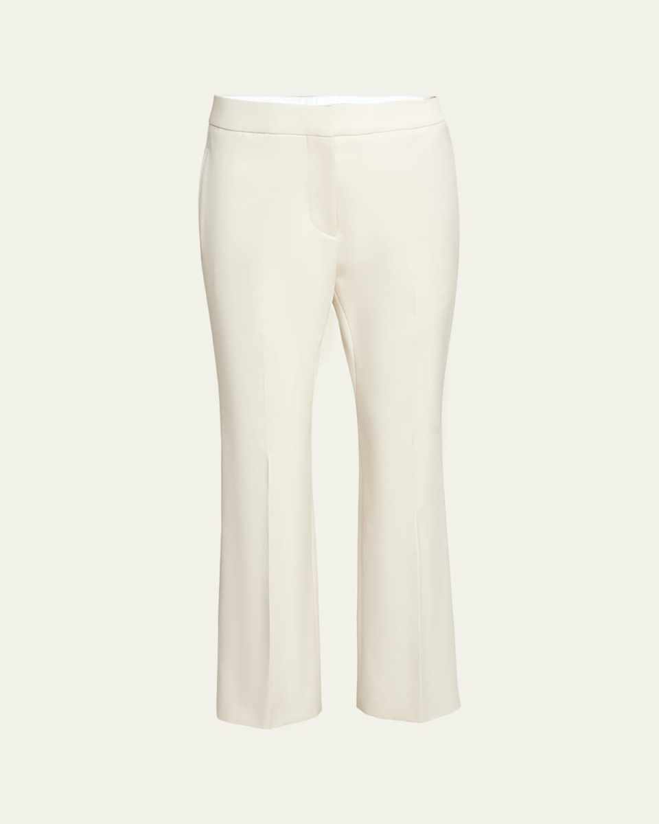 Cropped Cotton Trousers