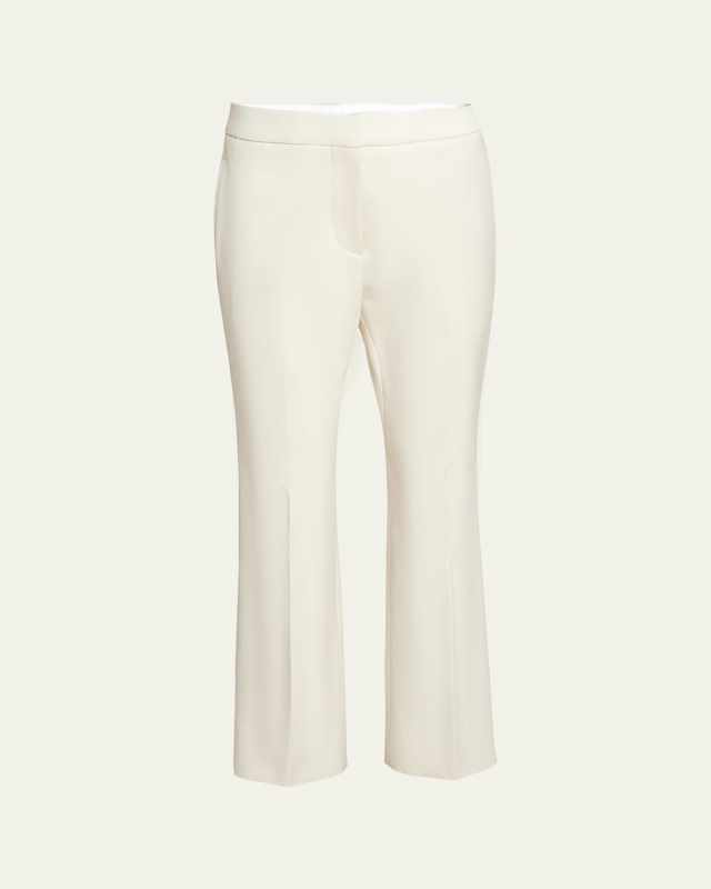Cropped Cotton Trousers