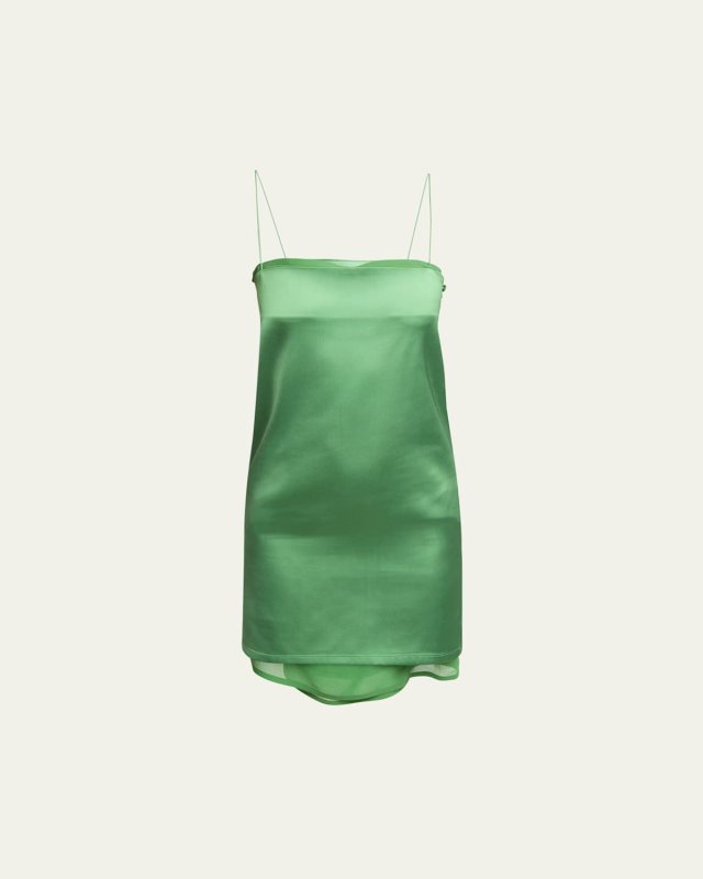 Elica Open Back Mini Dress