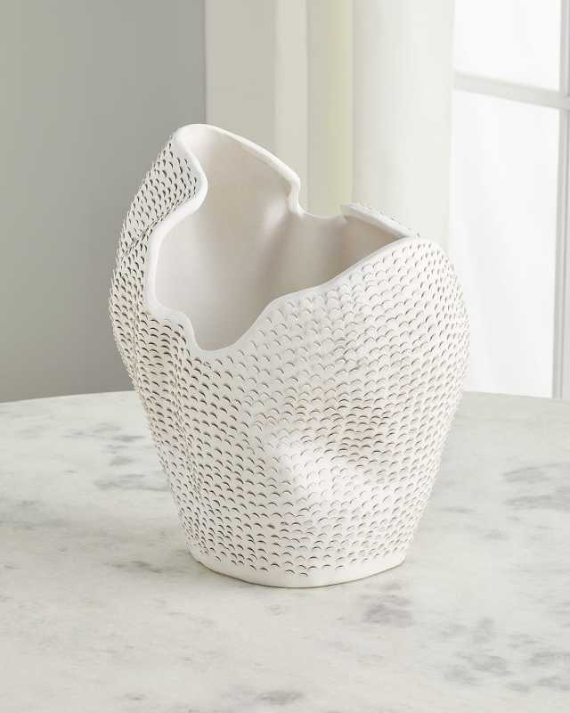 Giardinia White Porcelain Vase III