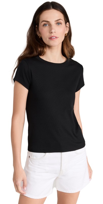 Madewell Brightside Tee Eyelet White