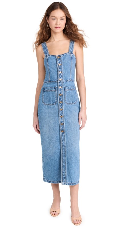 Rolla's Sailor Dress Azure Mid Blue