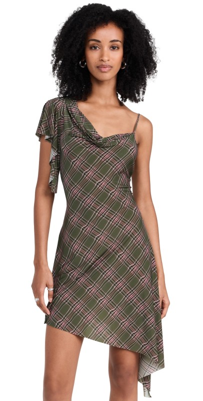 GUIZIO Palma Dress Tartan Plaid
