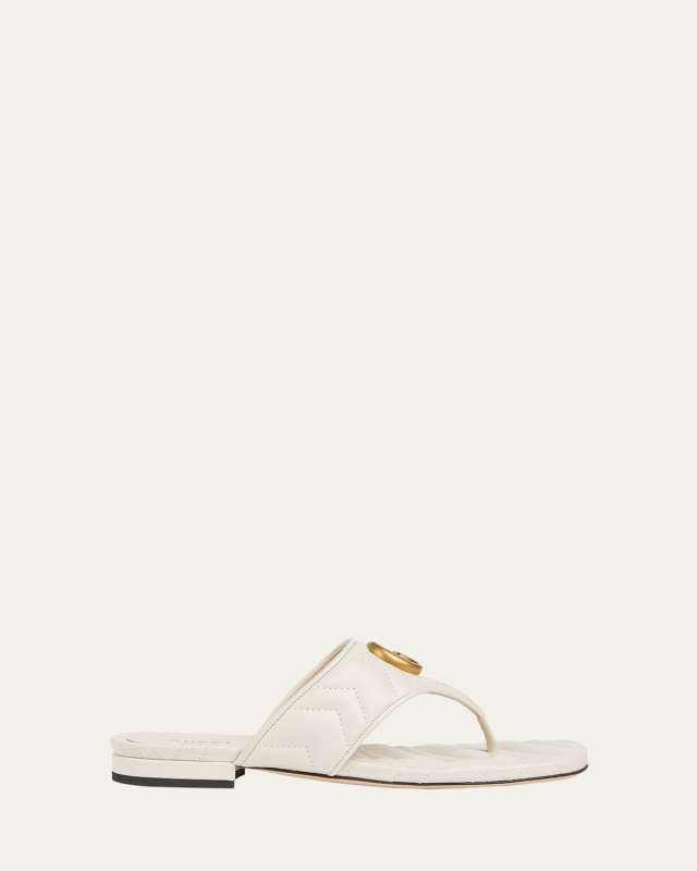 Double G Marmont Thong Sandals
