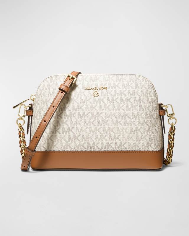 Jet Set Charm Large Dome Monogram Crossbody Bag