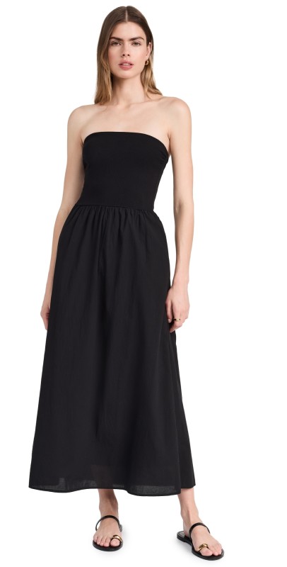 XIRENA Finnian Dress Black