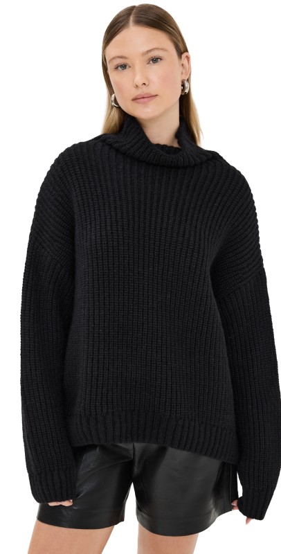 ANINE BING Sydney Sweater Black