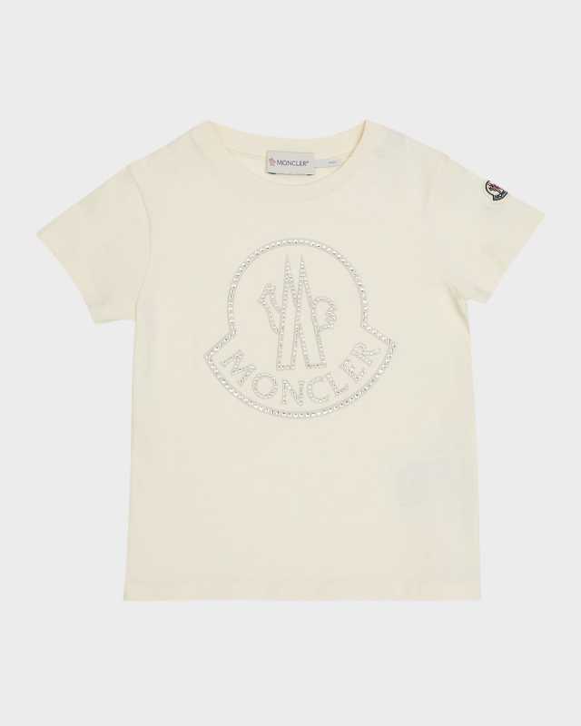 Girl's Embellished Bell Logo T-Shirt, Size 4-6