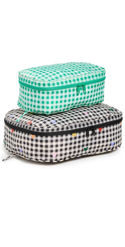 BAGGU Packing Cube Set Gingham