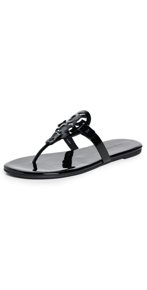 Tory Burch Miller Soft Sandals Perfect Black