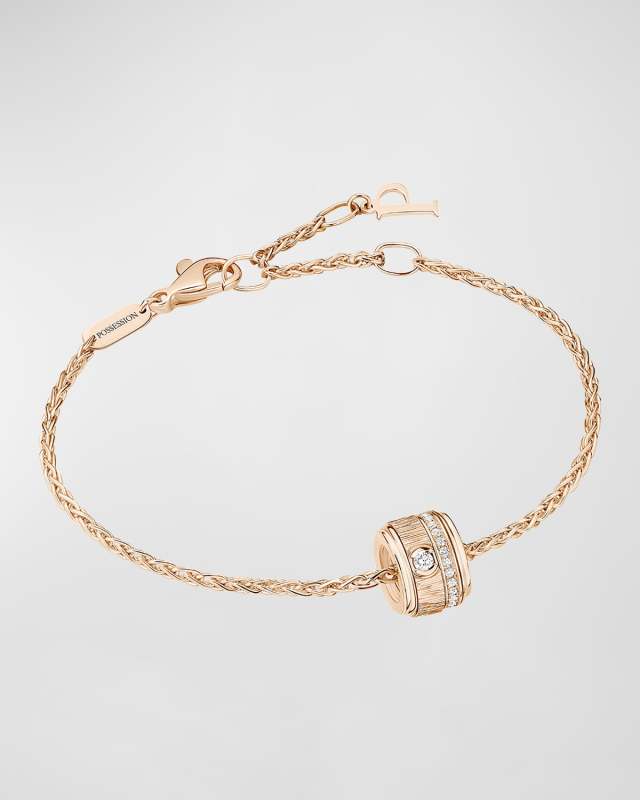 Possession Decor Palace 18K Rose Gold Bracelet with Diamonds