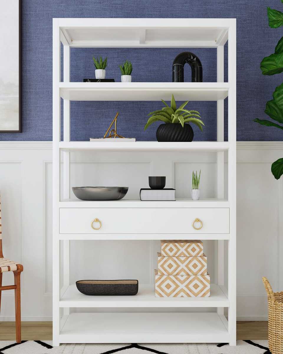 Caprice Tall Bookshelf