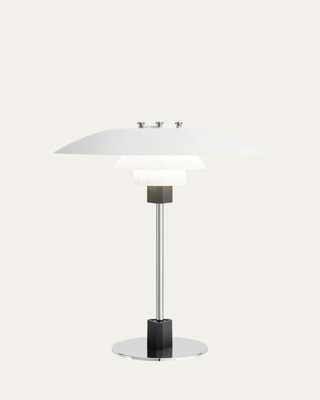 PH 4/3 White Glass Table Lamp