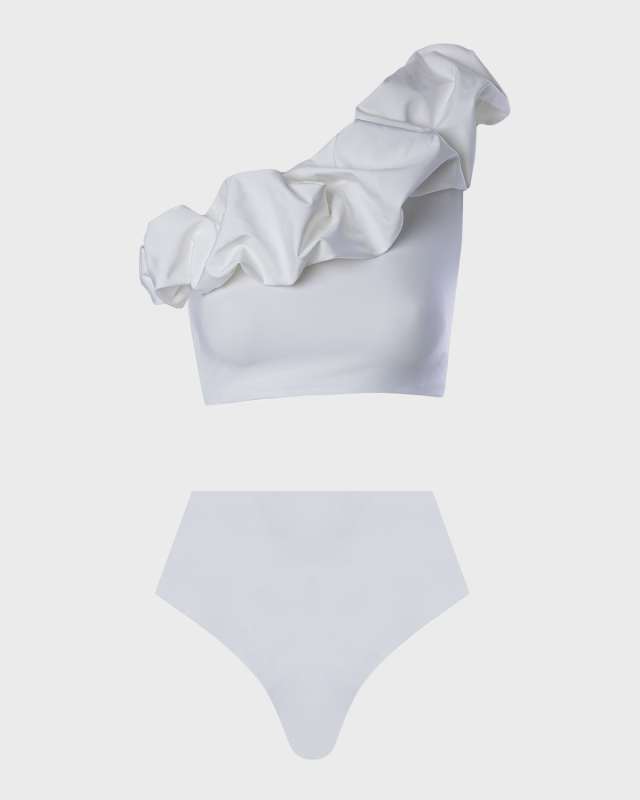 Merly Two-Piece Asymmetric Bikini Set