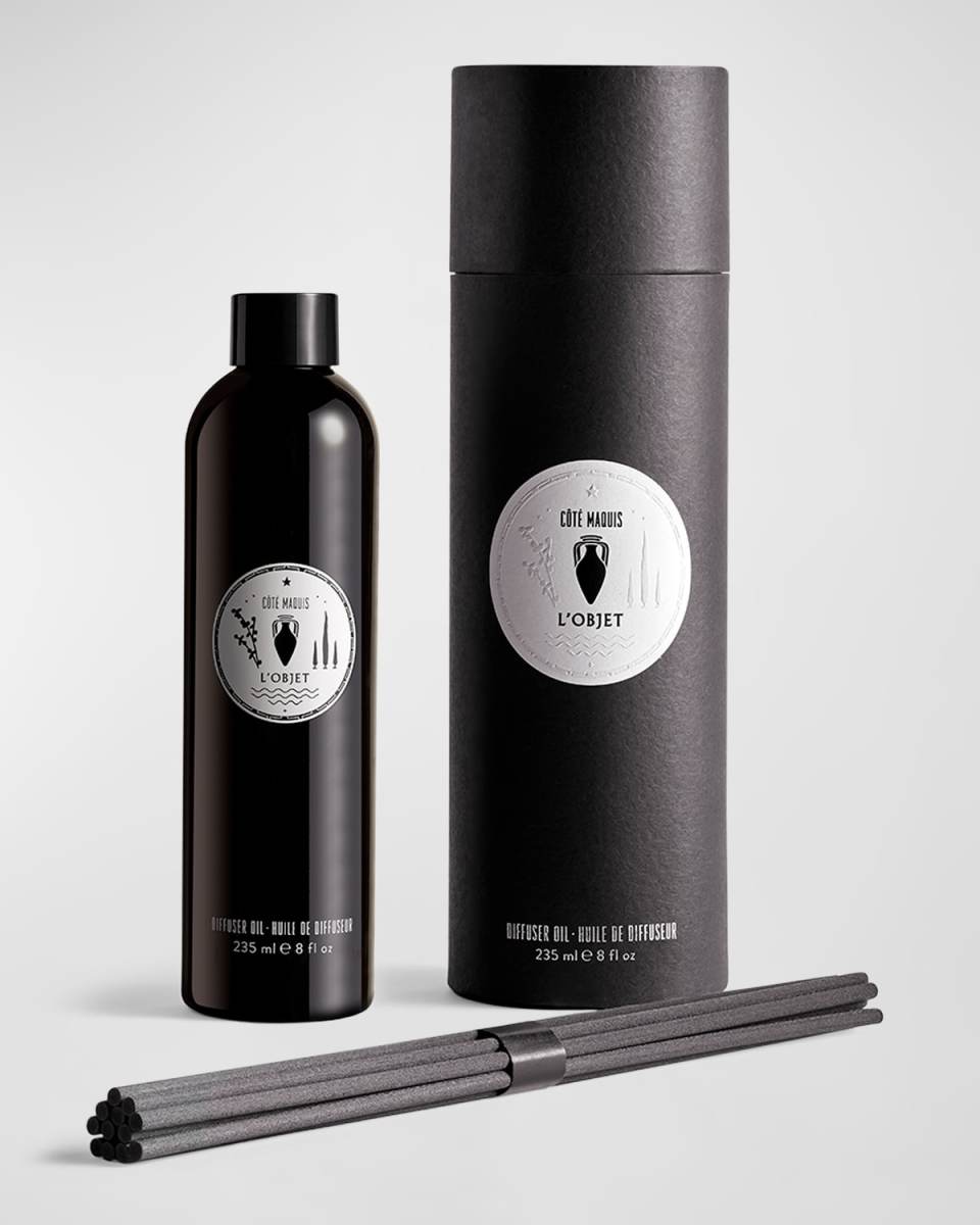 Cote Maquis Apothecary Diffuser Oil + Reeds Refill, 8 oz.