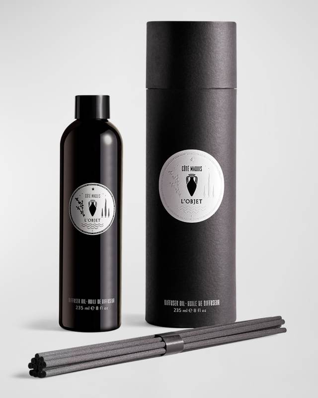 Cote Maquis Apothecary Diffuser Oil + Reeds Refill, 8 oz.