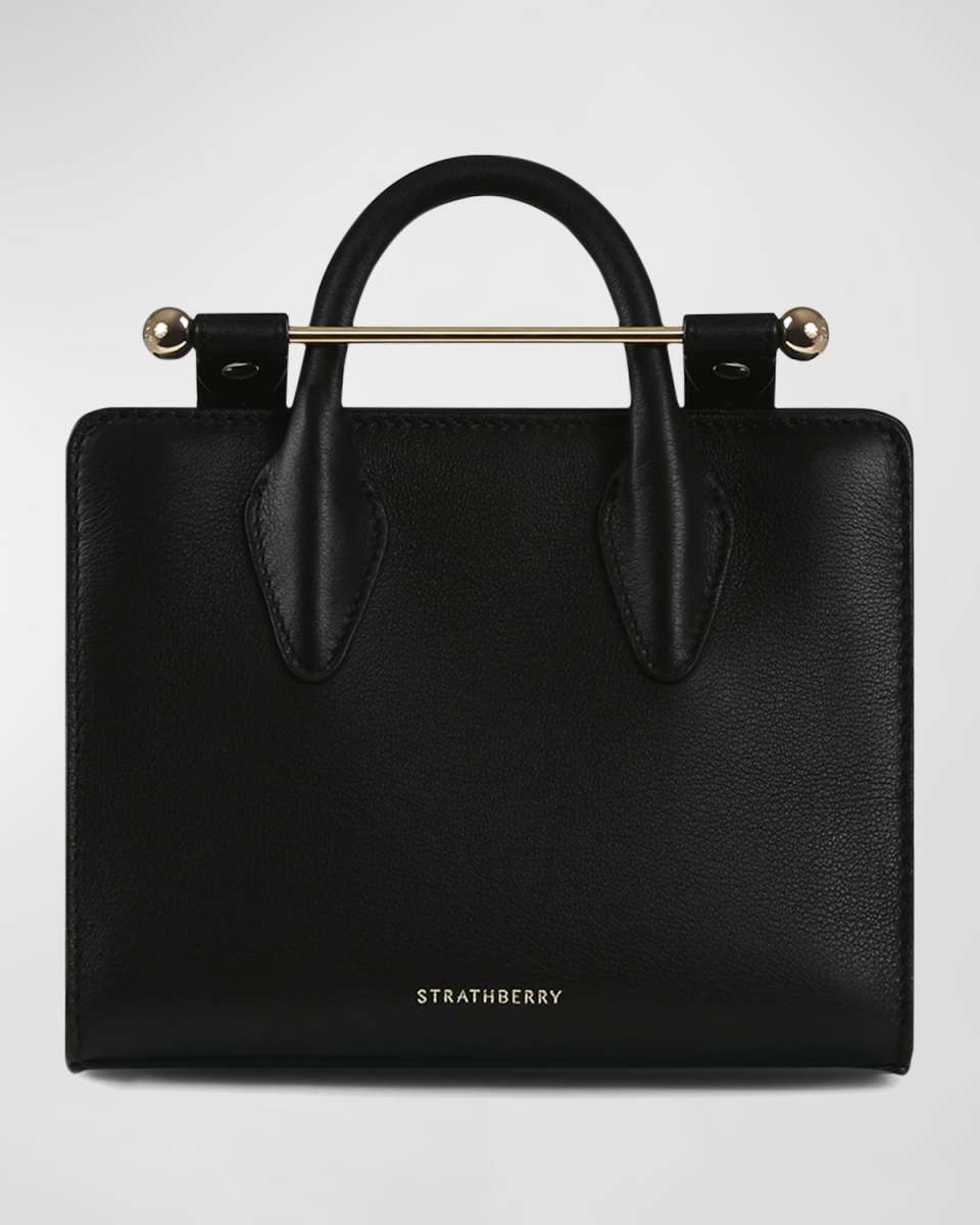 Nano Leather Tote Bag