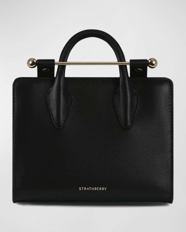 Nano Leather Tote Bag