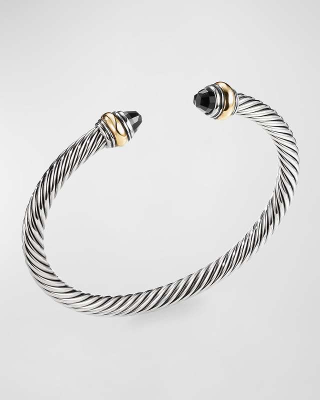 Cable Classics Bracelet with Black Onyx