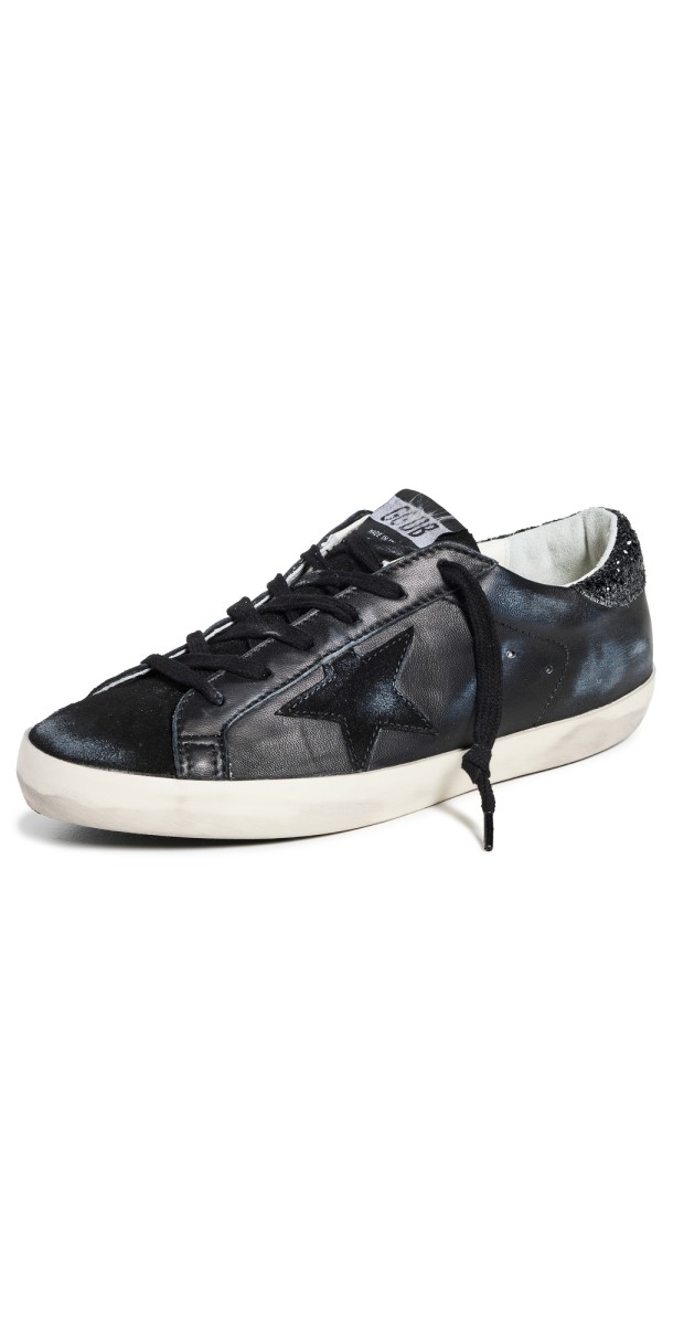 Golden Goose Super-Star Sneakers Black