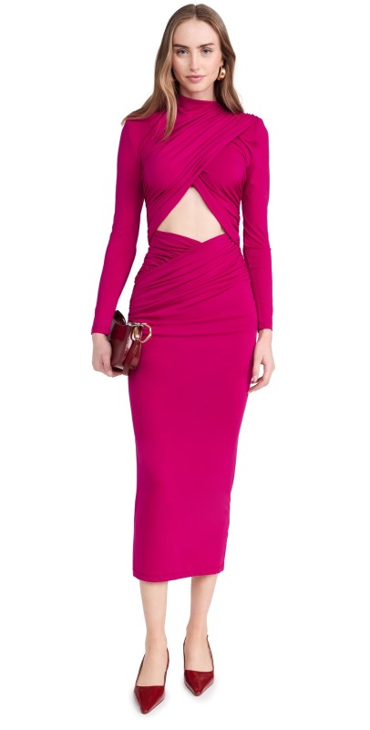 MISHA Emmeline Dress Raspberry