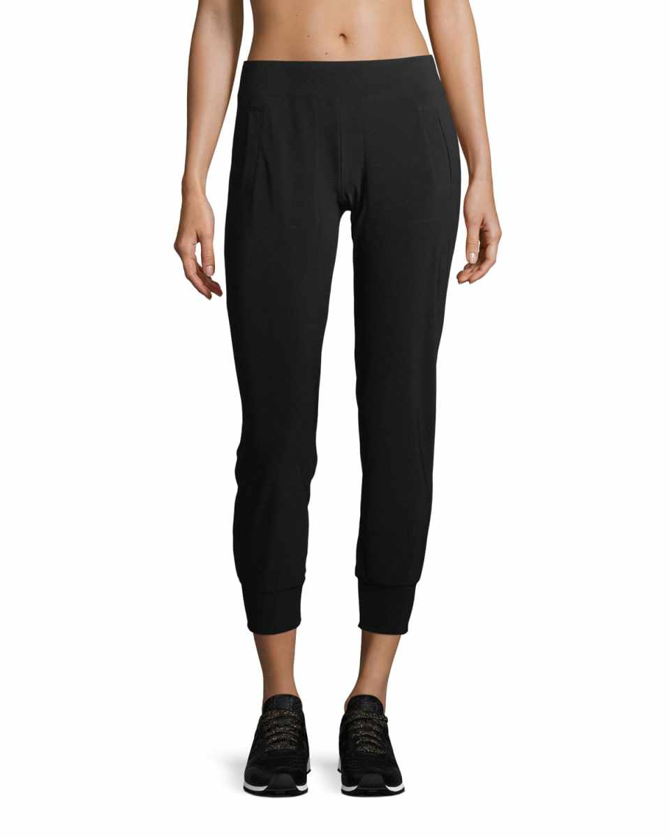 Pull-On Stretch-Jersey Jogger Pants