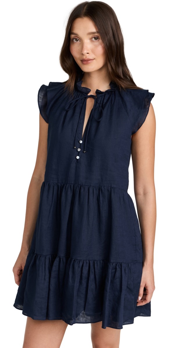 Veronica Beard Zee Dress Marine