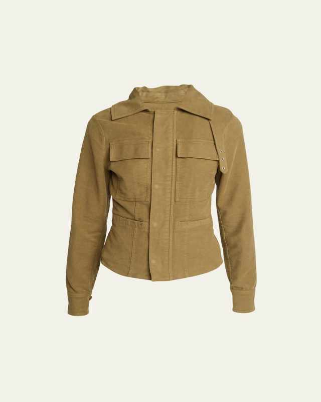 Ava Fitted Utility Jacket