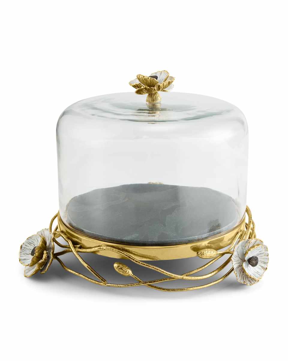 Anemone Cake Stand with Dome
