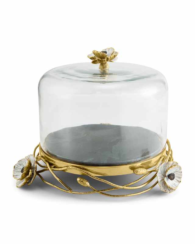 Anemone Cake Stand with Dome