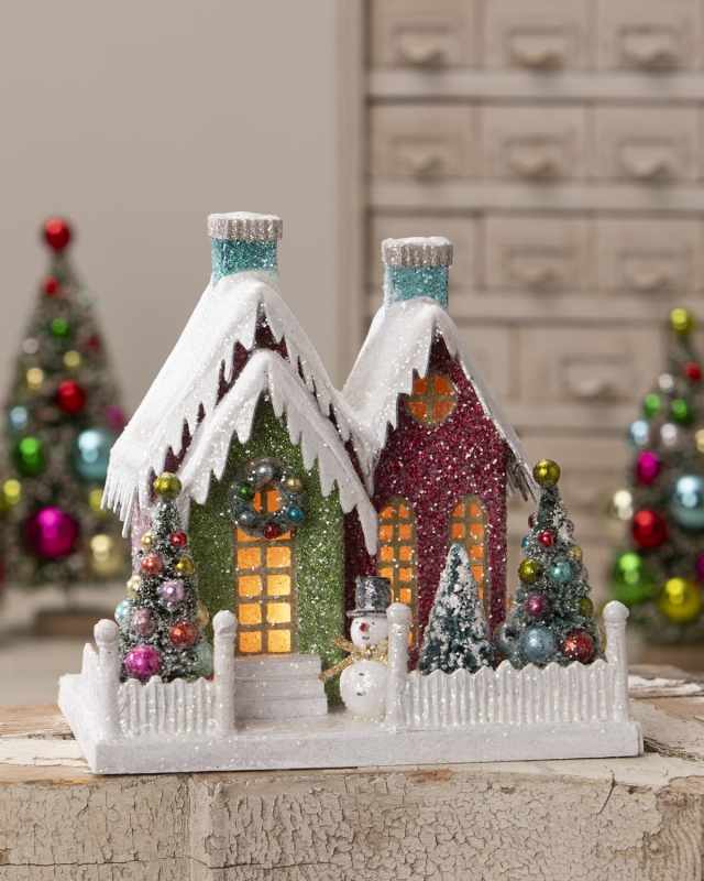 Snowman Kitschmas Cottage Holiday Decor