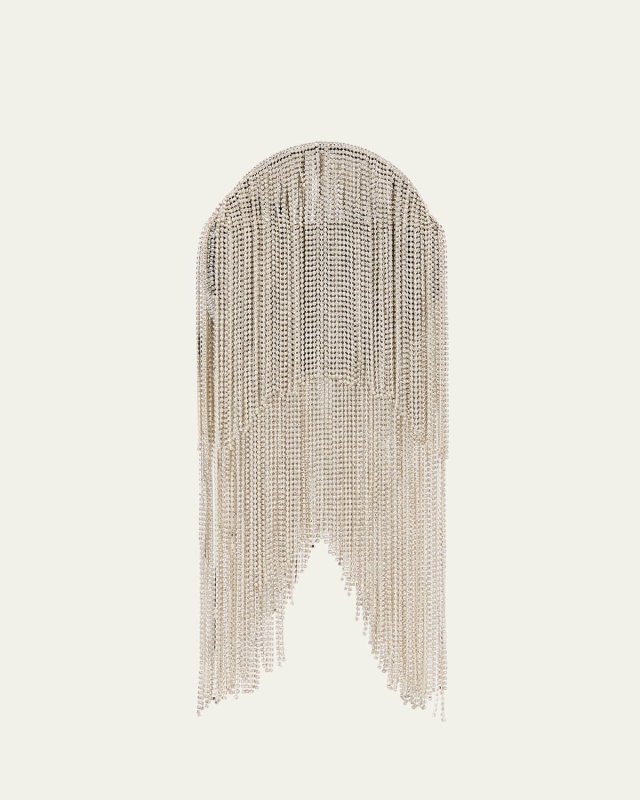 Talia Small Fringe Crystal Shoulder Bag