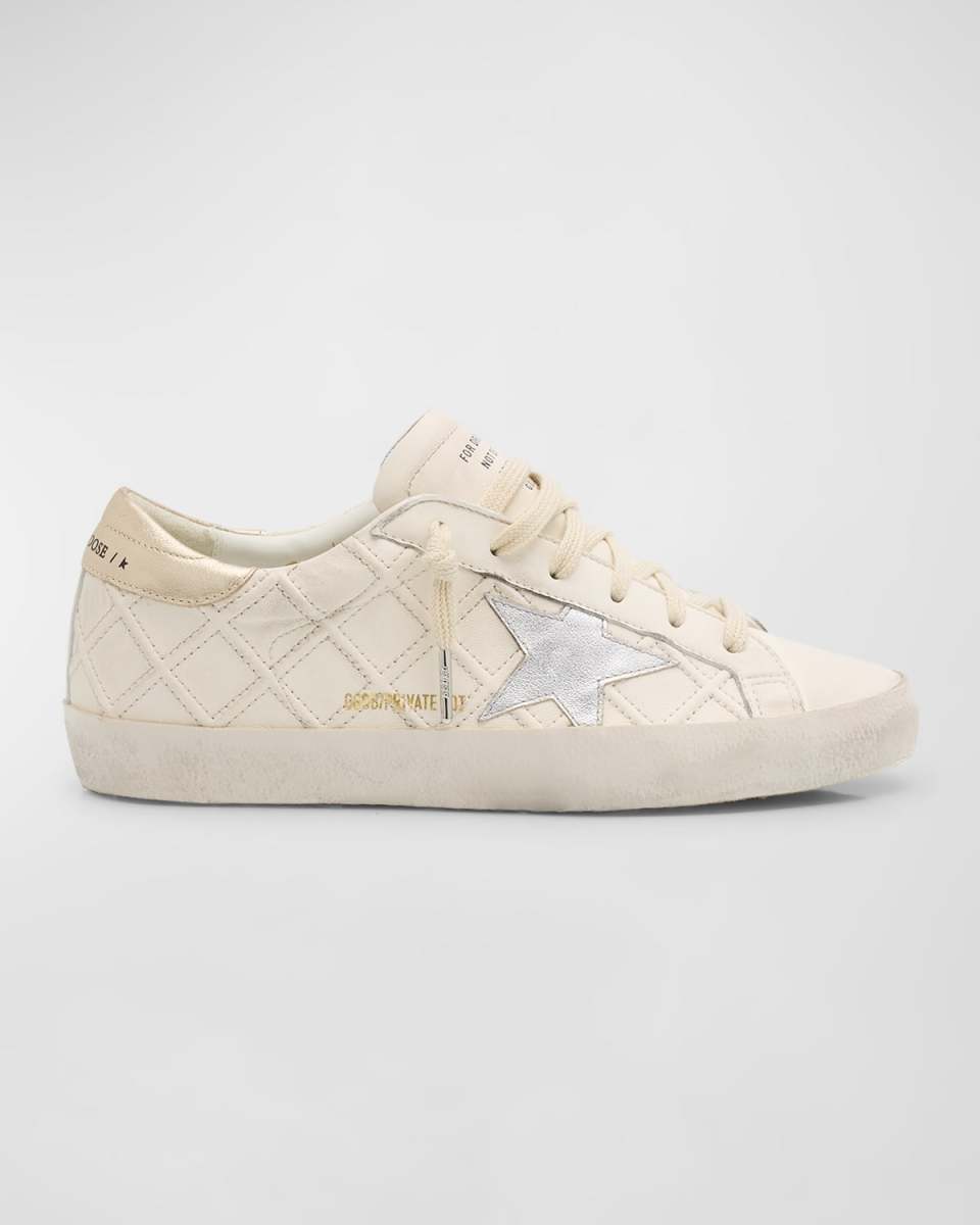 Superstar Quilted Leather Low-Top Sneakers