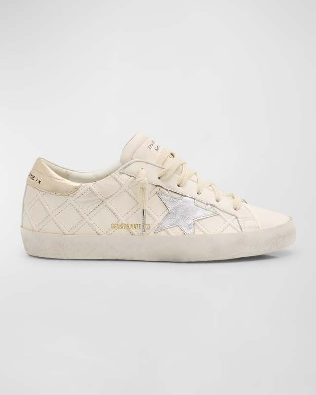 Superstar Quilted Leather Low-Top Sneakers